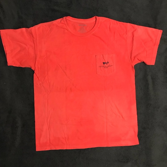 Bright Pink Coastal Cotton Tee - Picture 3 of 4